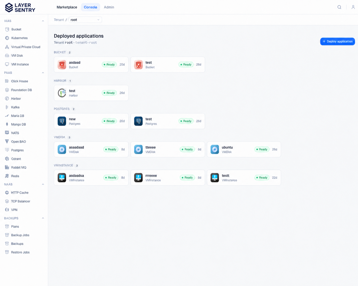 A consistent platform from core to edge. technical workflow in Layer Sentry